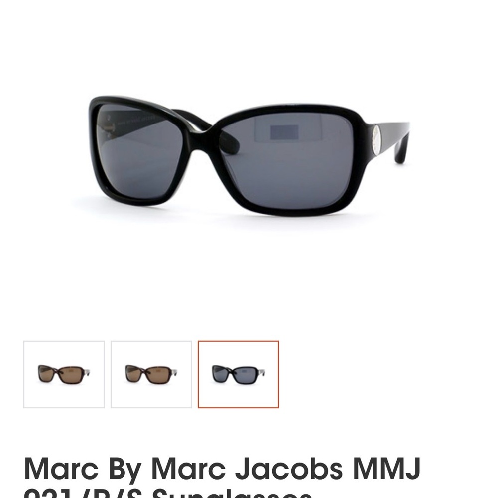 Marc by Marc Jacobs Black Sunglasses